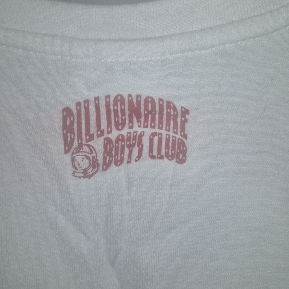 Billionaire Boys Club White Tee with Graphic Design - Picture 6 of 6